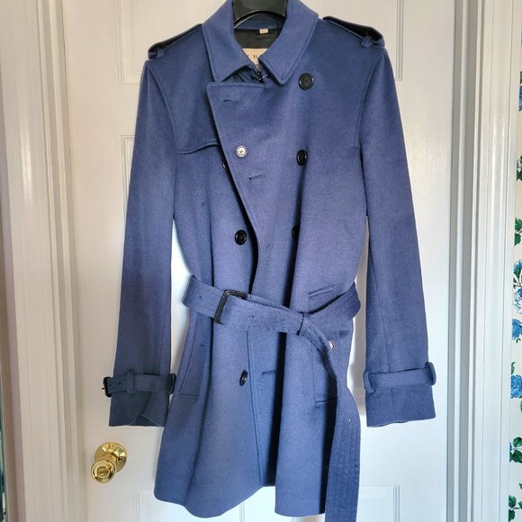 NWT Burberry Men's Kensington Trench Coat Mid-length Wool/Cashmere - Size 50 - Picture 16 of 16